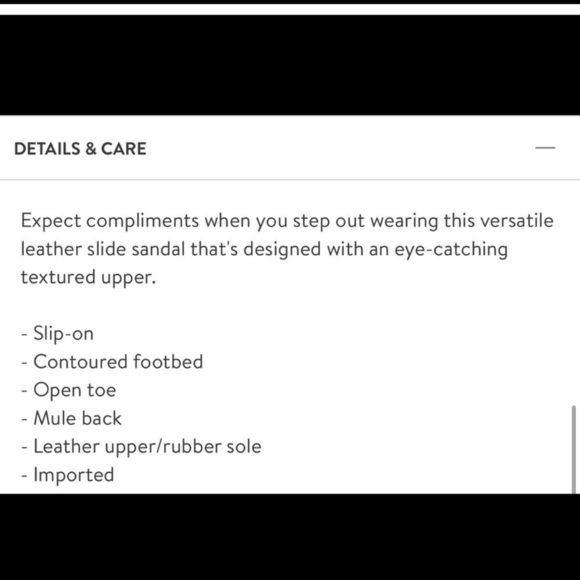 Urban Sport By J/Slides Textured Leather Slide Sandal Size 10 new with box Black - Picture 3 of 7